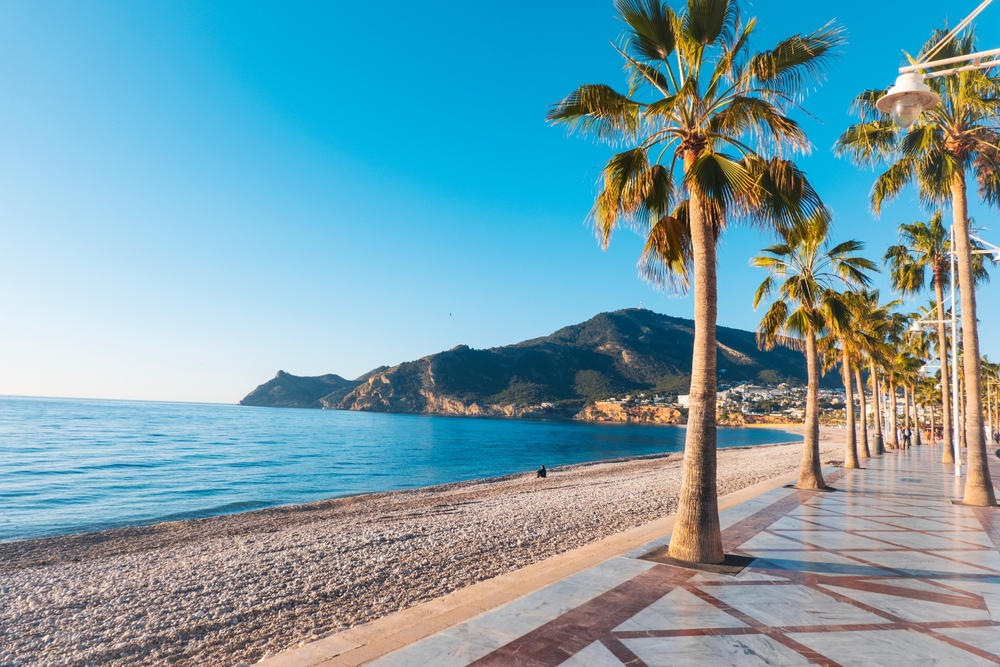 Albir stranden